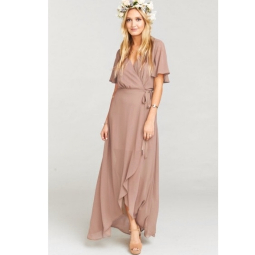 Show Me Your Mumu Sophia Wrap Maxi Dress dress